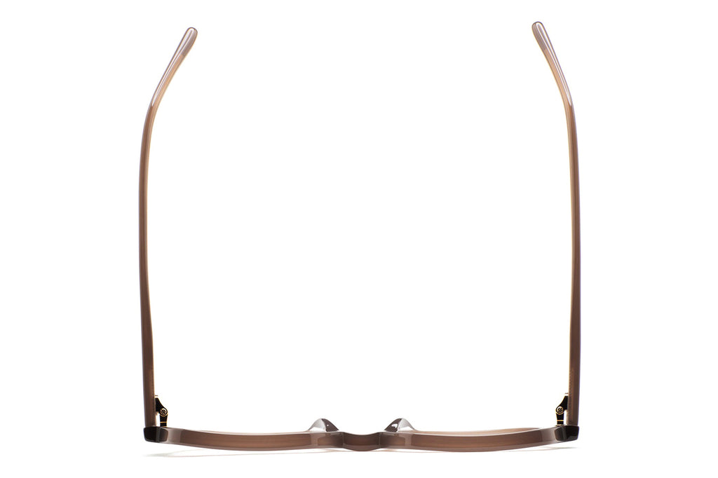 Kaleos Eyehunters - Margot Eyeglasses Transparent Brown/Dark Brown