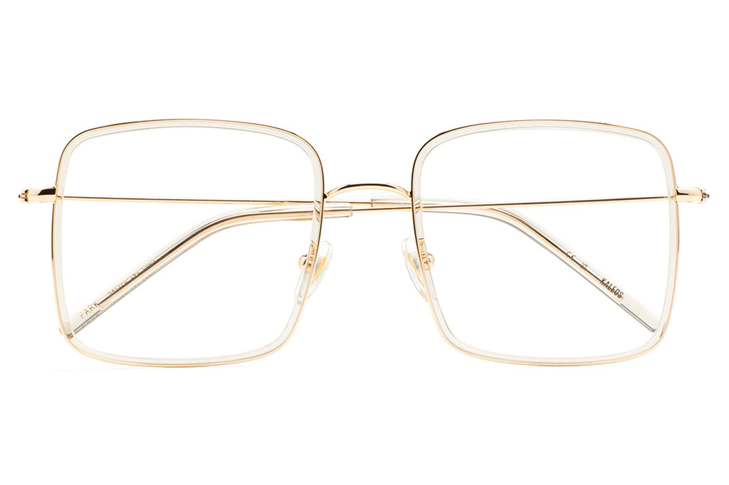 Kaleos Eyehunters - Park Eyeglasses Rose Gold/Crystal