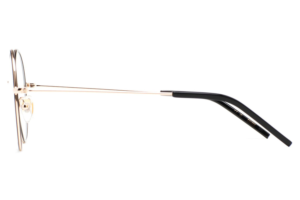 Kaleos Eyehunters - Stoll Eyeglasses Gold/Black