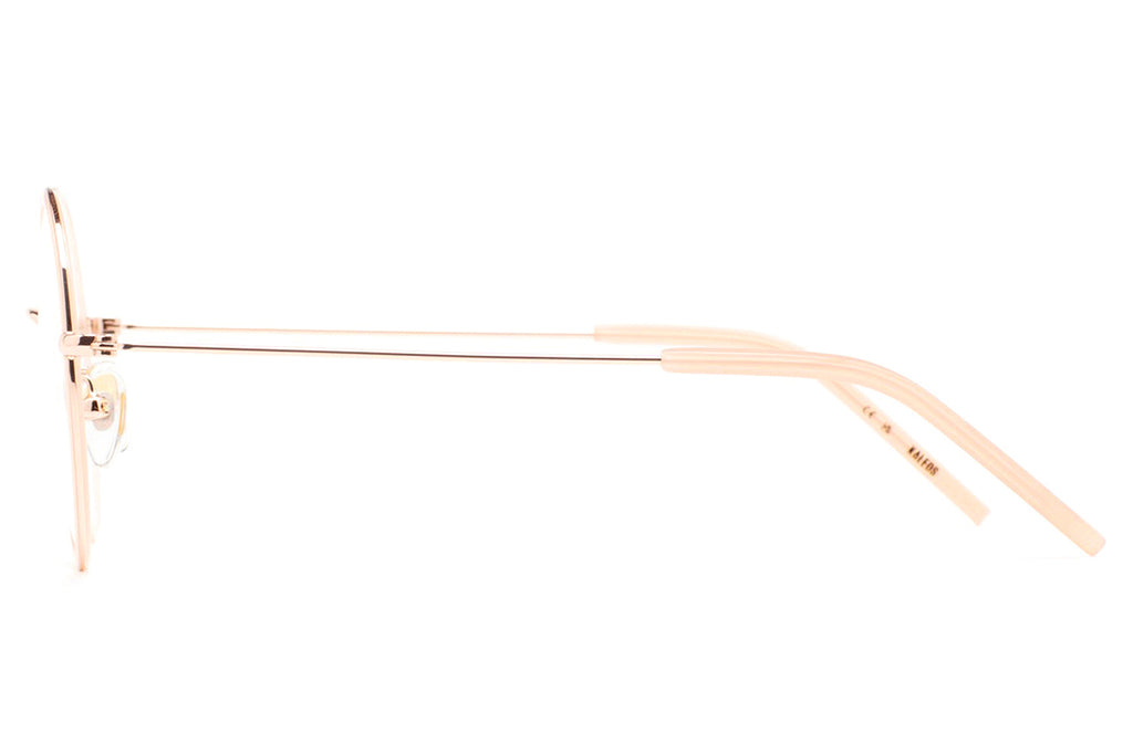 Kaleos Eyehunters - Stoll Eyeglasses Gold/Translucent Light Pink