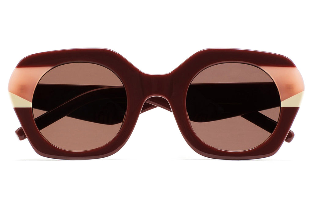 Kaleos Eyehunters - Voyter Sunglasses Brown/Translucent Pink