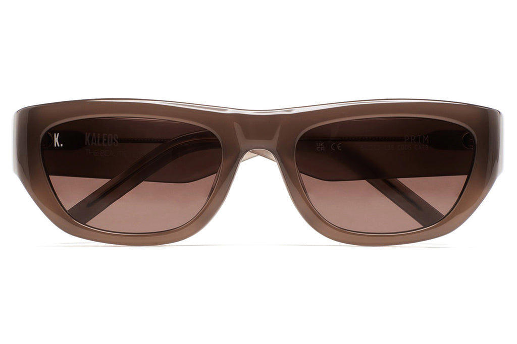 Kaleos Eyehunters - Prim Sunglasses Transparent Brown