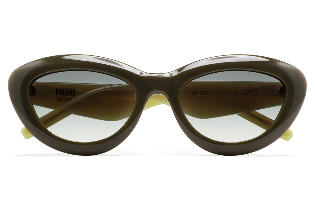 Kaleos Eyehunters - Jay Sunglasses Dark Olive Green