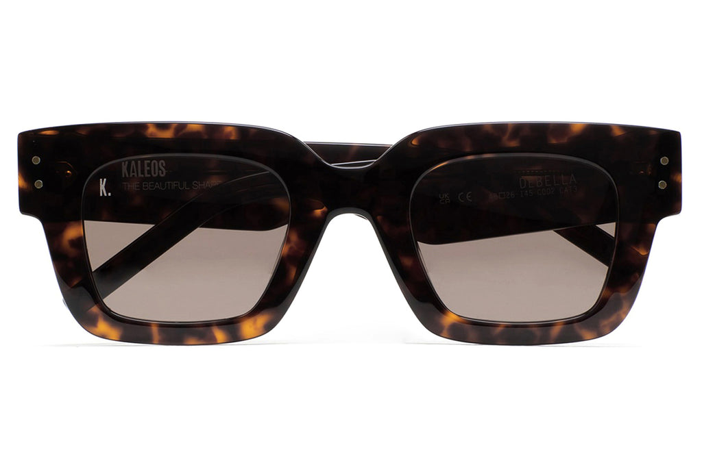 Kaleos Eyehunters - Debella Sunglasses Dark Brown Tortoise