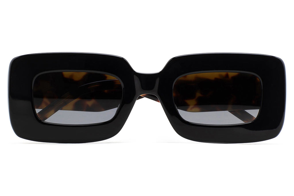 Kaleos Eyehunters - Poplin Sunglasses Black with Grey Lenses