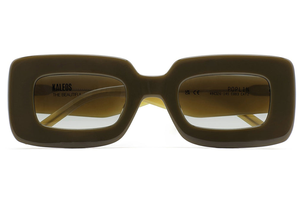 Kaleos Eyehunters - Poplin Sunglasses Dark Olive Green