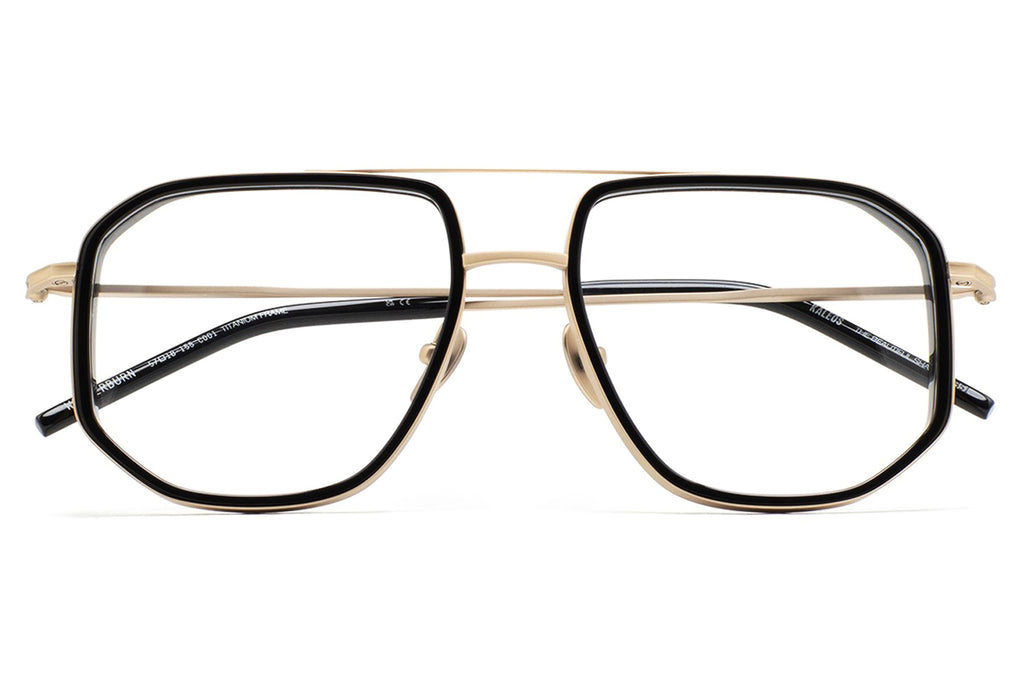 Kaleos Eyehunters - Wedderburn Eyeglasses Gold/Black