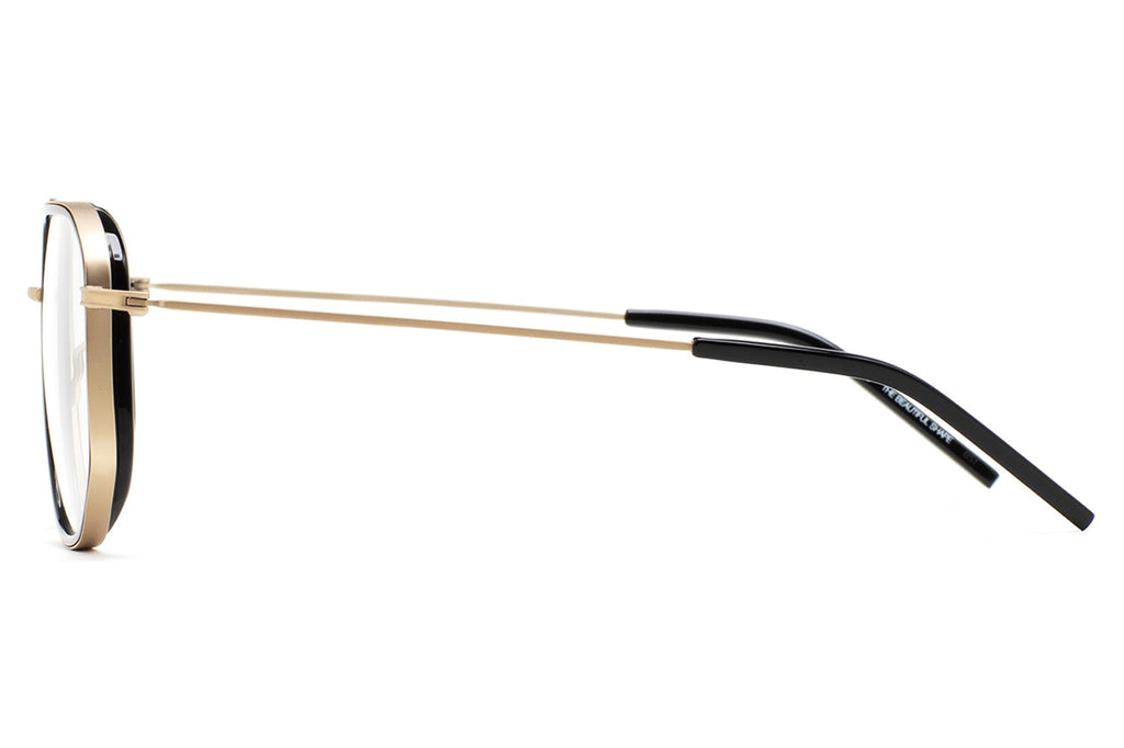 Kaleos Eyehunters - Wedderburn Eyeglasses Gold/Black