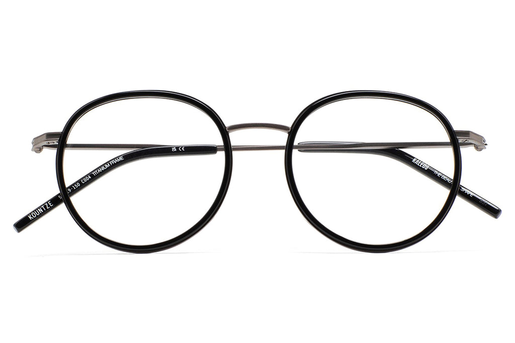 Kaleos Eyehunters - Kountze Eyeglasses Silver/Black