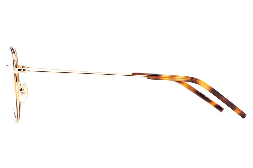 Kaleos Eyehunters - Nyad Eyeglasses Rose Gold/Brown Tortoise