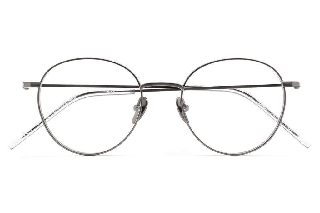 Kaleos Eyehunters - Maleski Eyeglasses Matte Silver