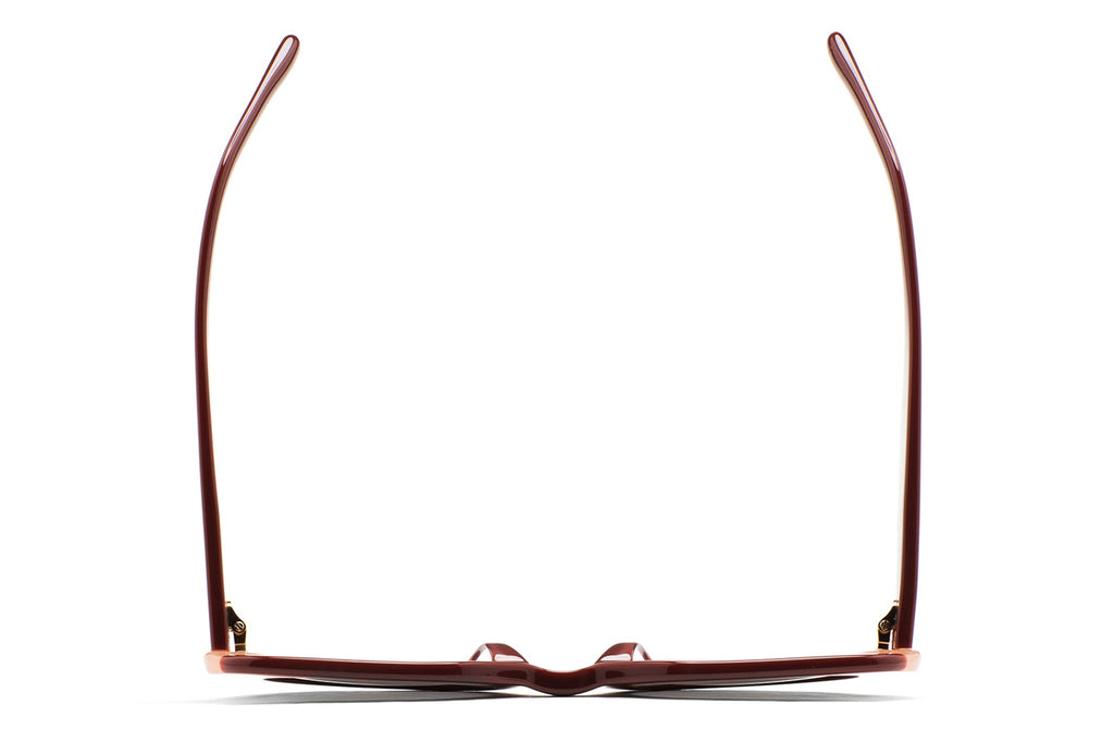 Kaleos Eyehunters - Voyter II Eyeglasses Burgundy/Translucent Pink