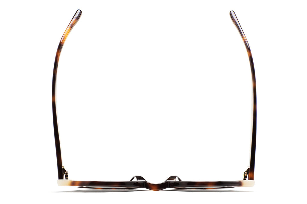 Kaleos Eyehunters - Swiney II Eyeglasses Brown Tortoise/Translucent Beige