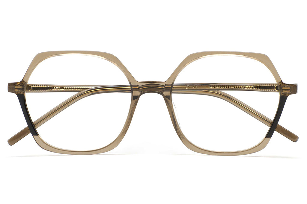 Kaleos Eyehunters - Meyer Eyeglasses Transparent Light Brown