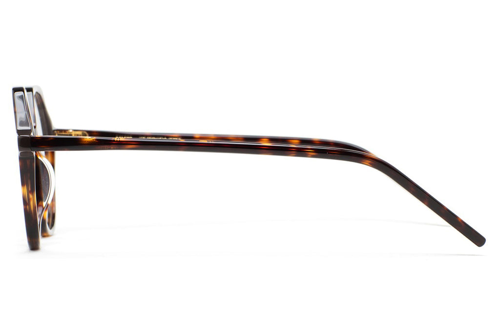 Kaleos Eyehunters - Milan Eyeglasses Dark Brown Havana