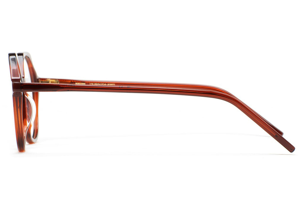 Kaleos Eyehunters - Milan Eyeglasses Transparent Brown