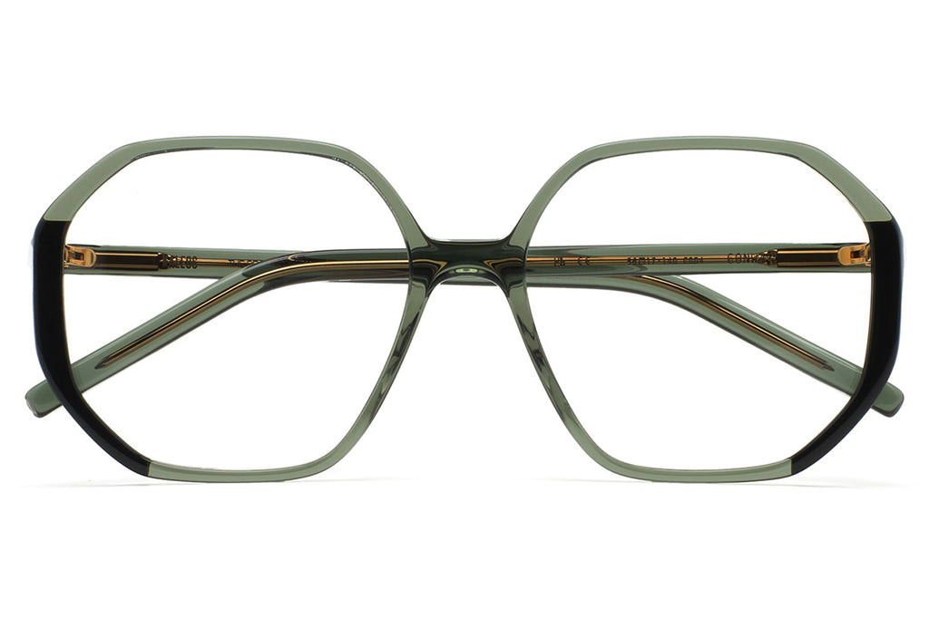 Kaleos Eyehunters - Conway Eyeglasses Transparent Green/Dark Green