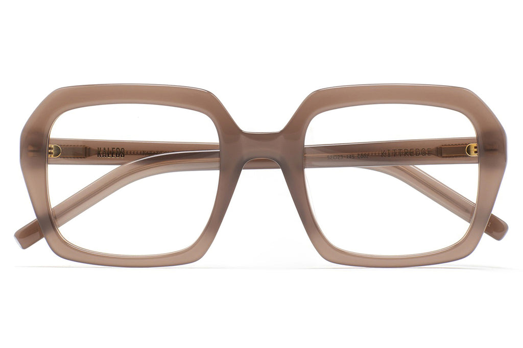 Kaleos Eyehunters - Kittredge Eyeglasses Transparent Light Brown