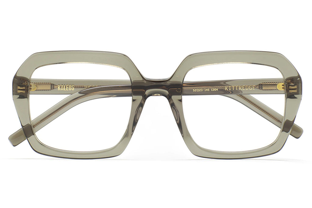 Kaleos Eyehunters - Kittredge Eyeglasses Transparent Olive Green