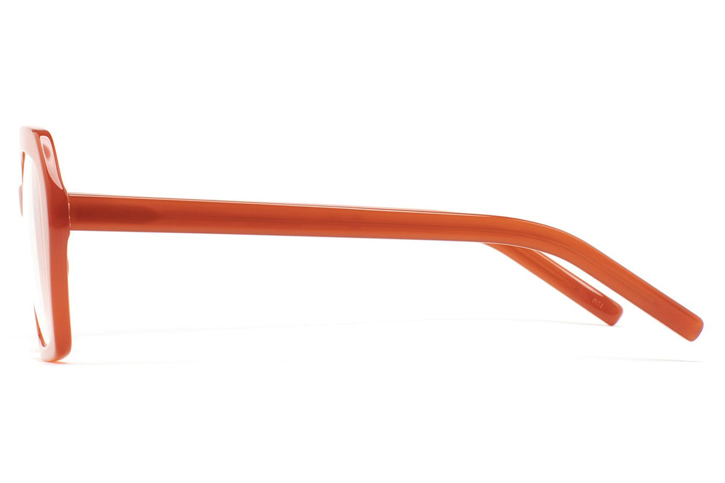 Kaleos Eyehunters - Kittredge Eyeglasses Translucent Orange