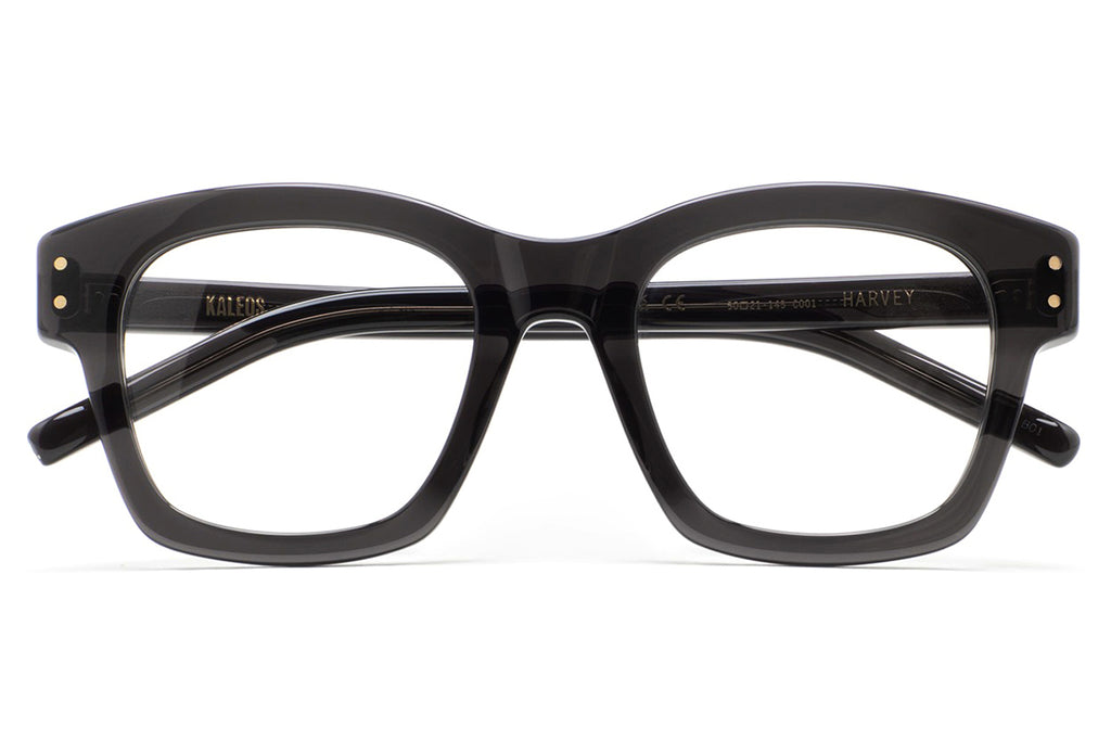 Kaleos Eyehunters - Harvey Eyeglasses Transparent Dark Grey