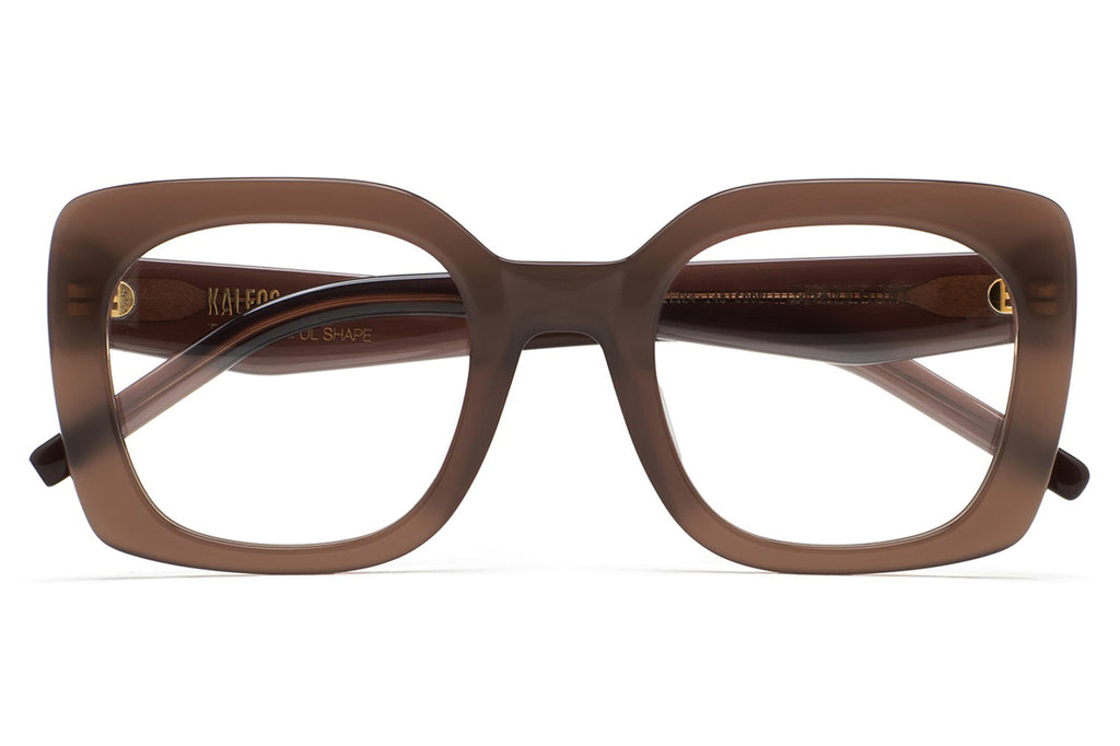 Kaleos Eyehunters - Smallbone Eyeglasses Transparent Brown