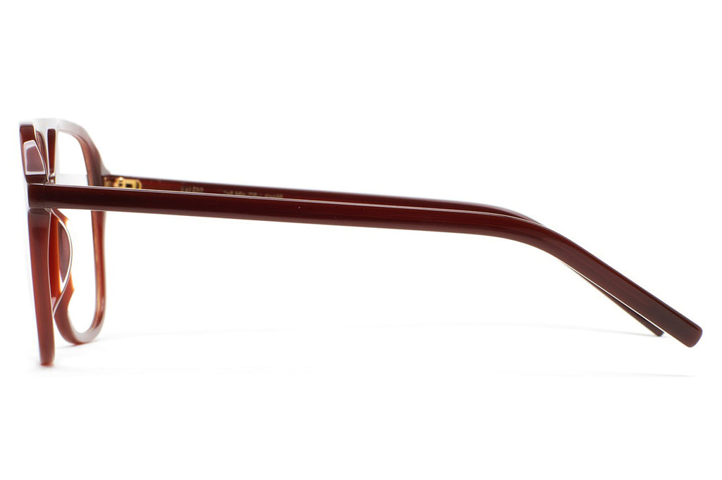 Kaleos Eyehunters - Hernandez Eyeglasses Translucent Brown