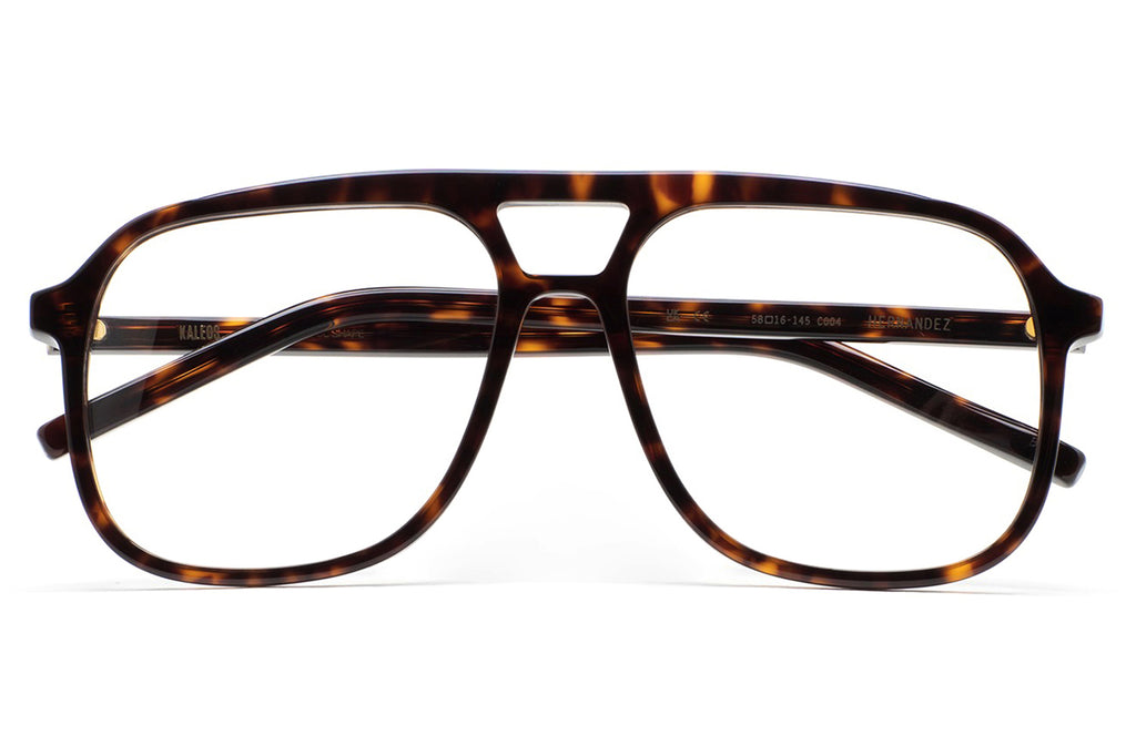 Kaleos Eyehunters - Hernandez Eyeglasses Dark Brown Havana