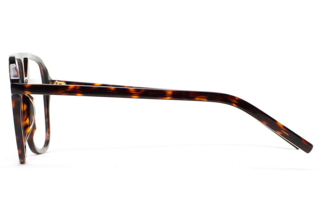 Kaleos Eyehunters - Hernandez Eyeglasses Dark Brown Havana