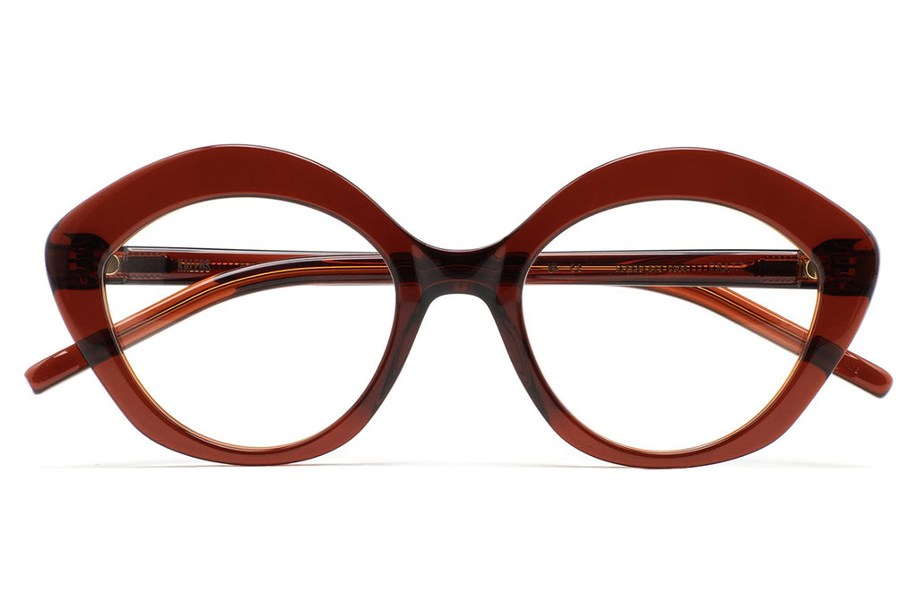 Kaleos Eyehunters - Pratt Eyeglasses Translucent Brown