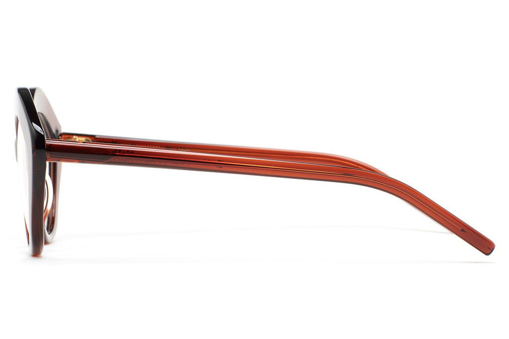 Kaleos Eyehunters - Pratt Eyeglasses Translucent Brown