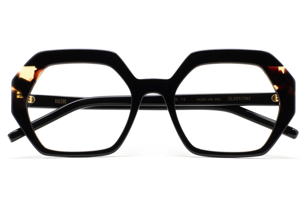 Kaleos Eyehunters - Gladstone Eyeglasses Black/Brown Havana