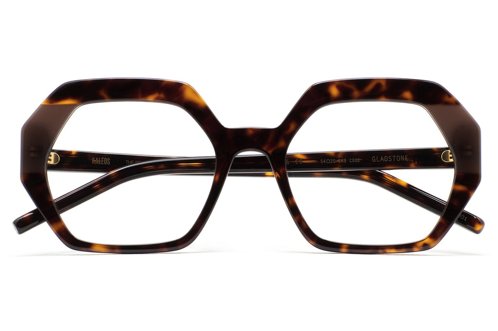 Kaleos Eyehunters - Gladstone Eyeglasses Brown Havana/Translucent Brown