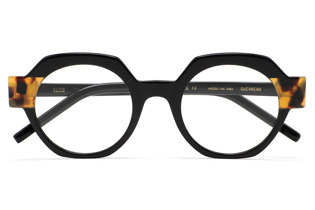 Kaleos Eyehunters - Guerrero Eyeglasses Black/Brown Havana