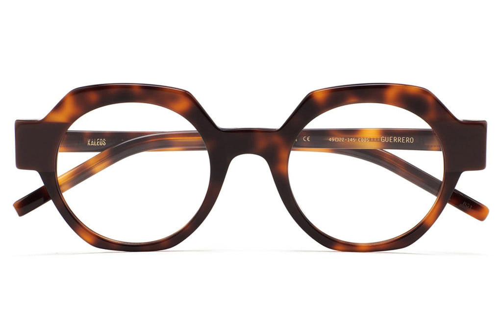 Kaleos Eyehunters - Guerrero Eyeglasses Brown Havana/Brown