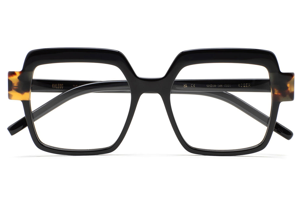 Kaleos Eyehunters - Kiger Eyeglasses Black/Brown Havana