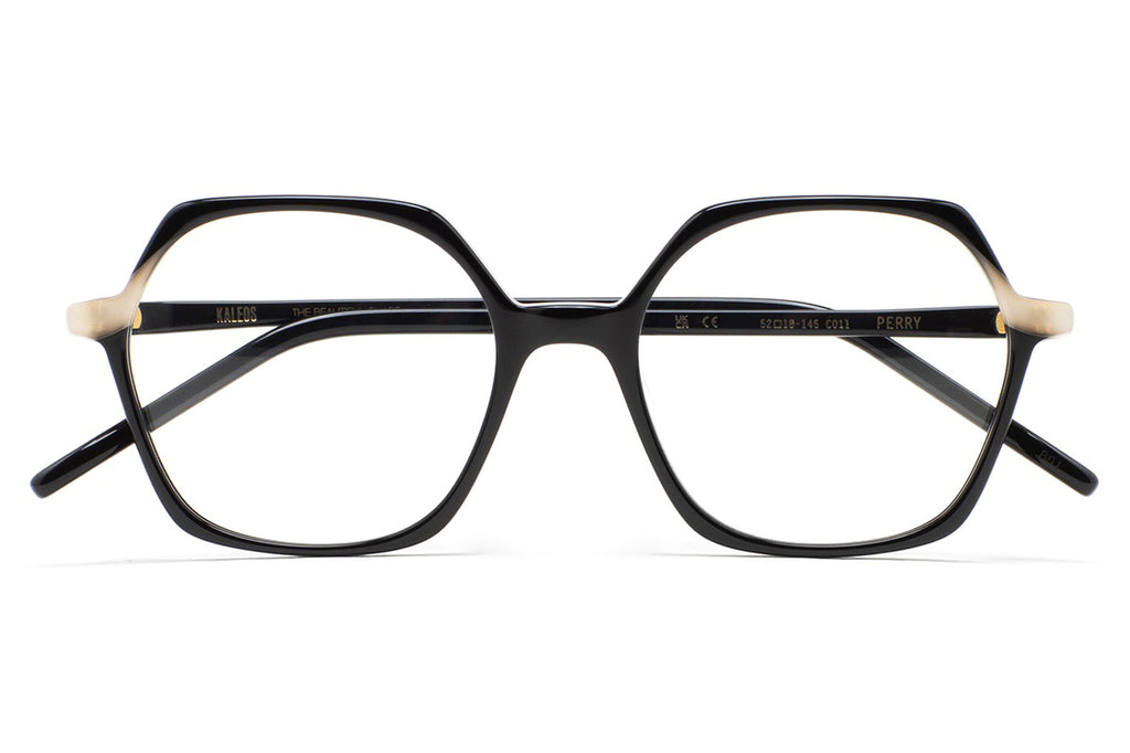 Kaleos Eyehunters - Perry Eyeglasses Black/Translucent Beige