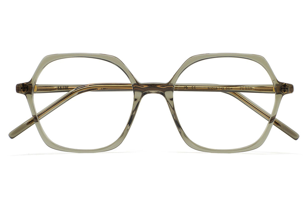 Kaleos Eyehunters - Perry Eyeglasses Transparent Olive Green