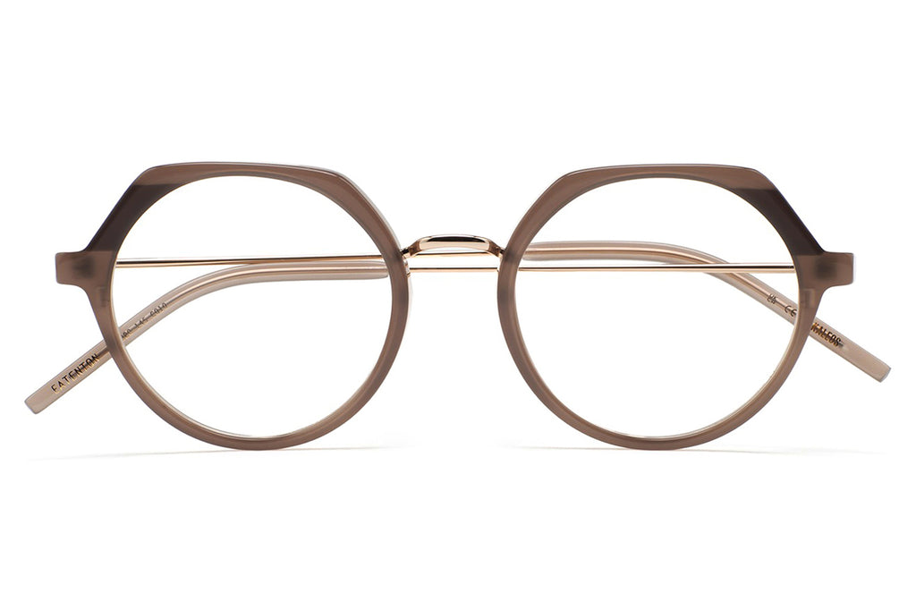 Kaleos Eyehunters - Eatenton Eyeglasses Transparent Light Brown/Translucent Brown