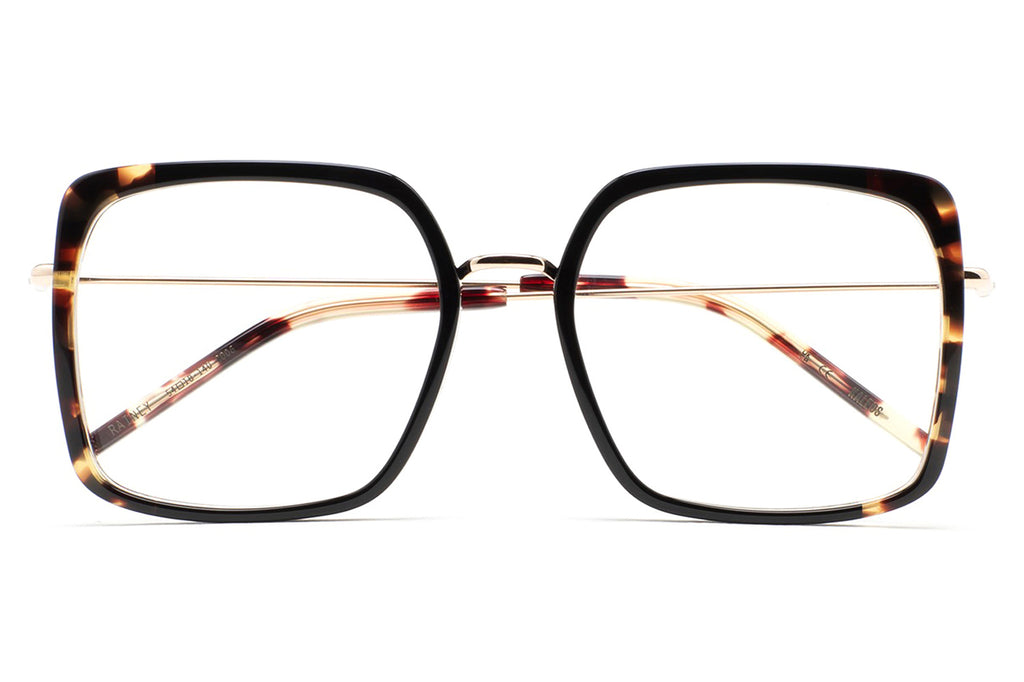 Kaleos Eyehunters - Rainey Eyeglasses Black/Brown Havana