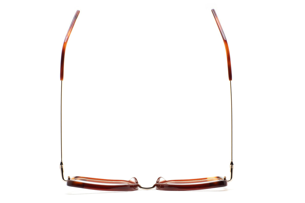 Kaleos Eyehunters - Rainey Eyeglasses Translucent Brown/Brown Havana