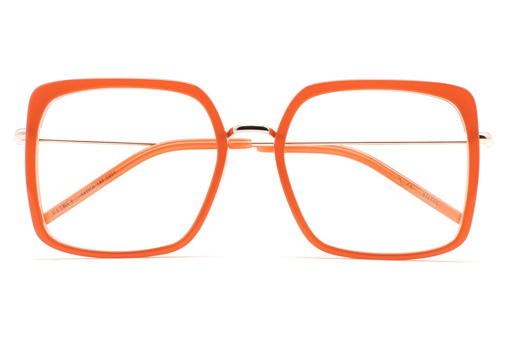 Kaleos Eyehunters - Rainey Eyeglasses Translucent Orange