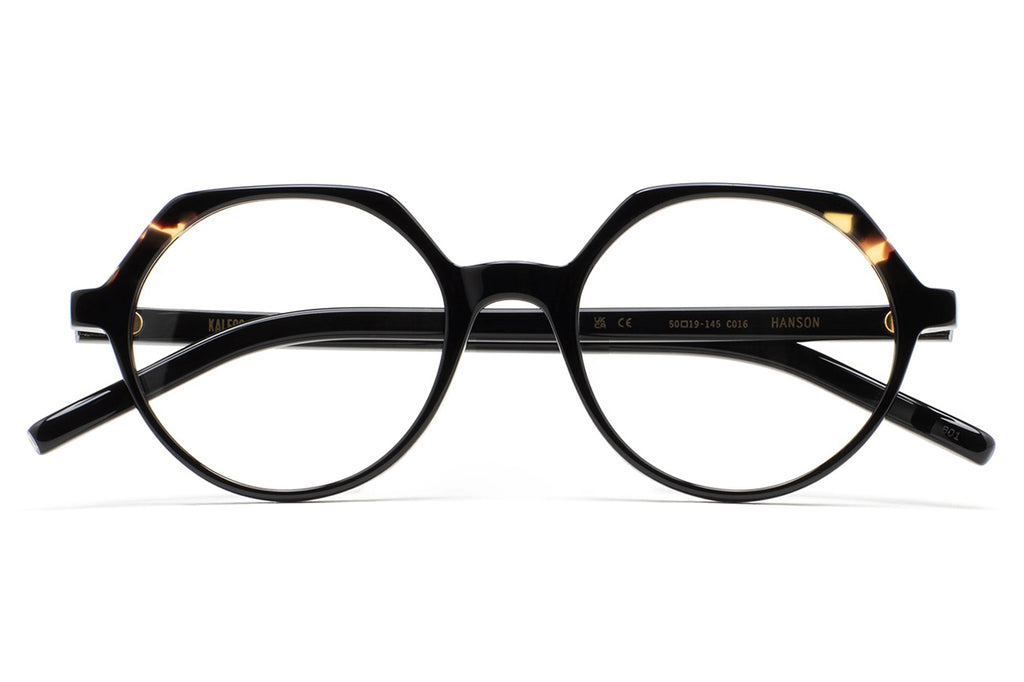 Kaleos Eyehunters - Hanson Eyeglasses Black/Brown Havana