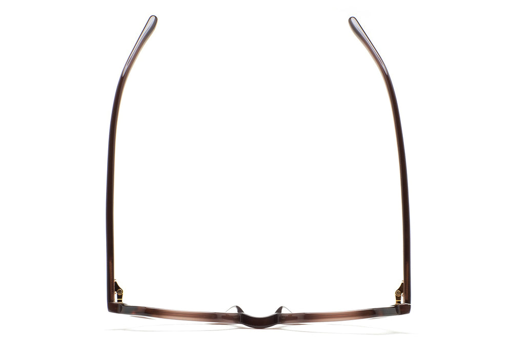 Kaleos Eyehunters - Hanson Eyeglasses Translucent Brown/Brown Havana