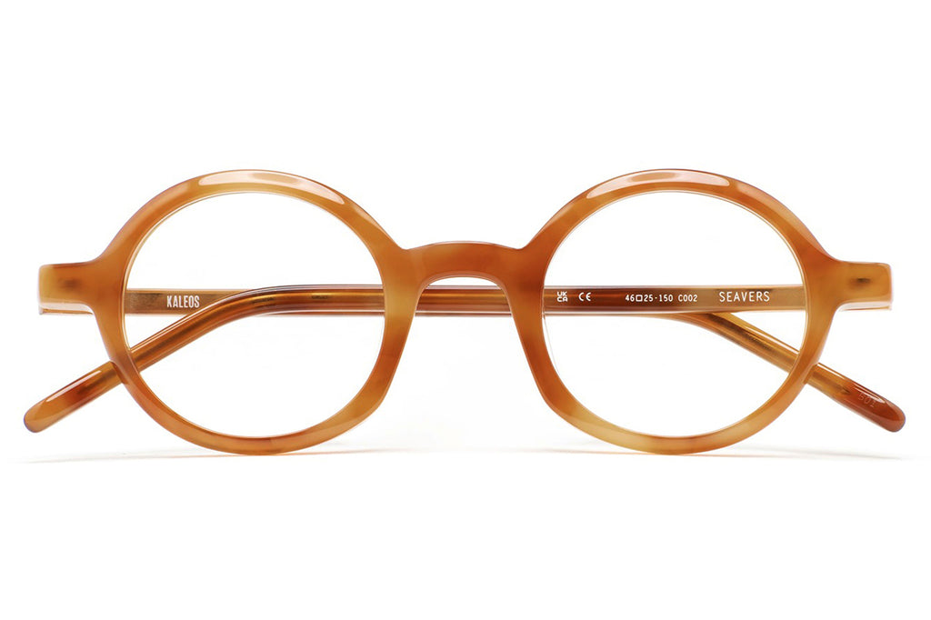 Kaleos Eyehunters - Seavers Eyeglasses Honey Havana