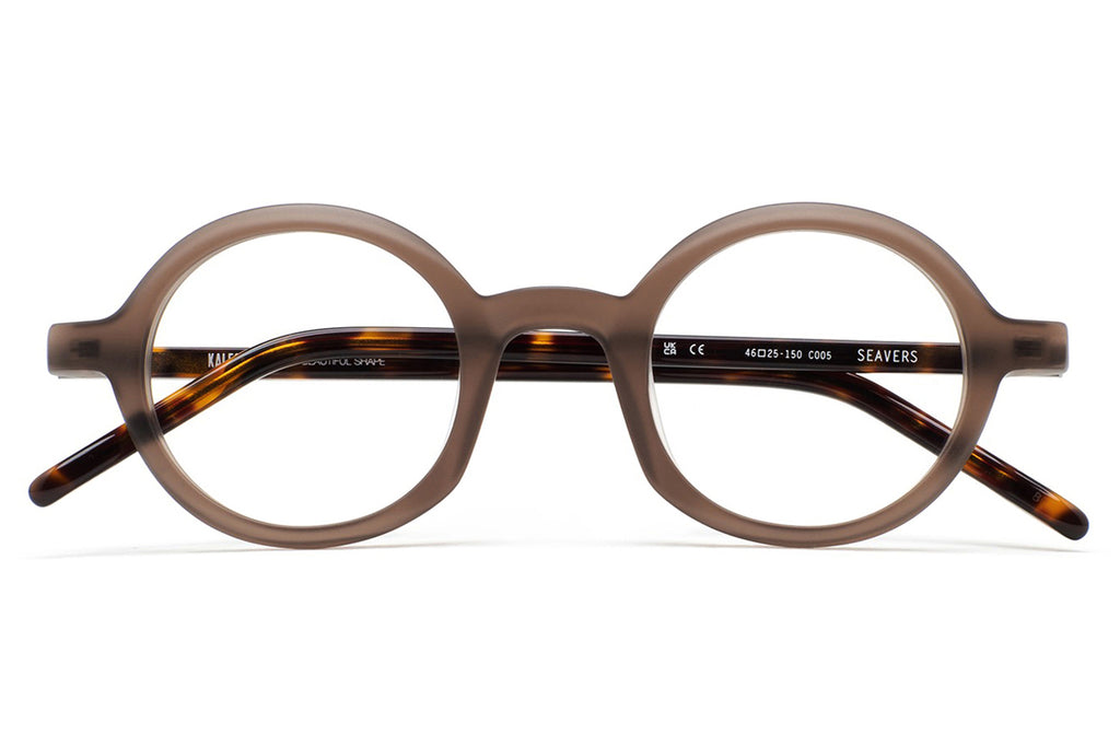 Kaleos Eyehunters - Seavers Eyeglasses Transparent Brown