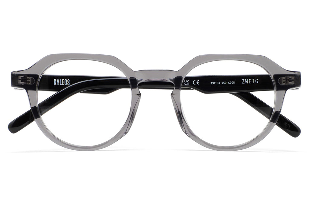 Kaleos Eyehunters - Zweig Eyeglasses Transparent Grey