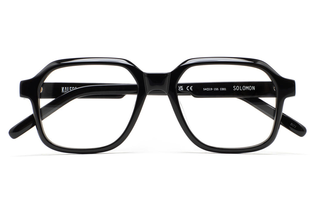 Kaleos Eyehunters - Solomon Eyeglasses Black