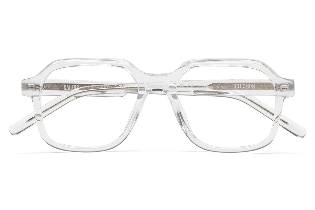 Kaleos Eyehunters - Solomon Eyeglasses Transparent Crystal