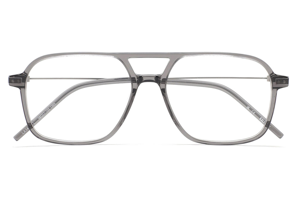 Kaleos Eyehunters - Lassen L Eyeglasses Transparent Dark Grey